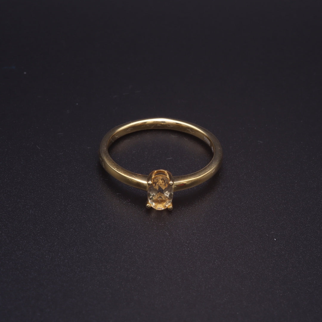 Queen Citrin Ring