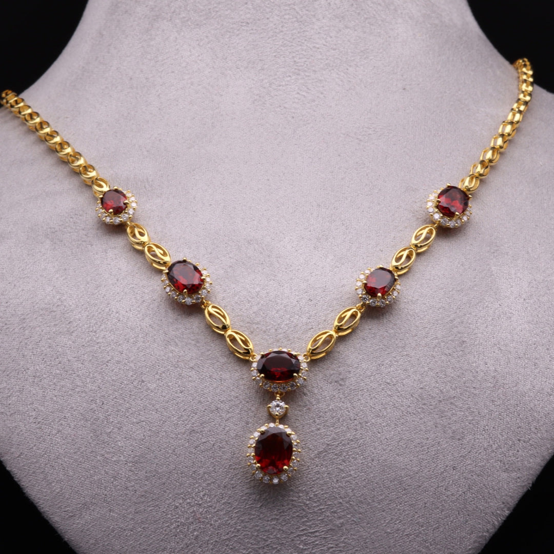 Power Garnet Necklace