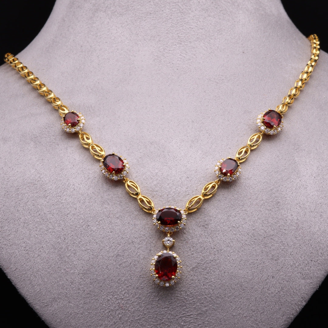 Power Garnet Necklace