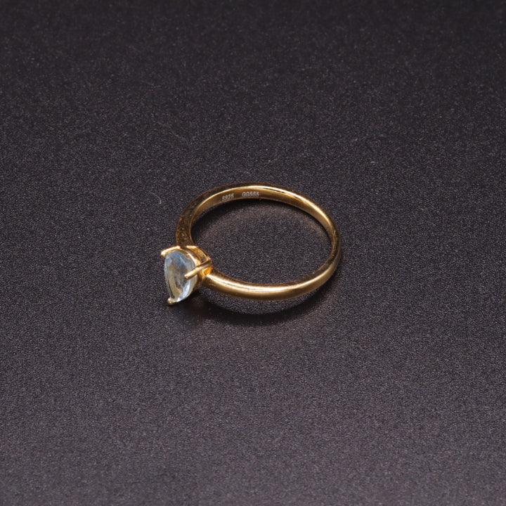 Empress Aquamarine Ring