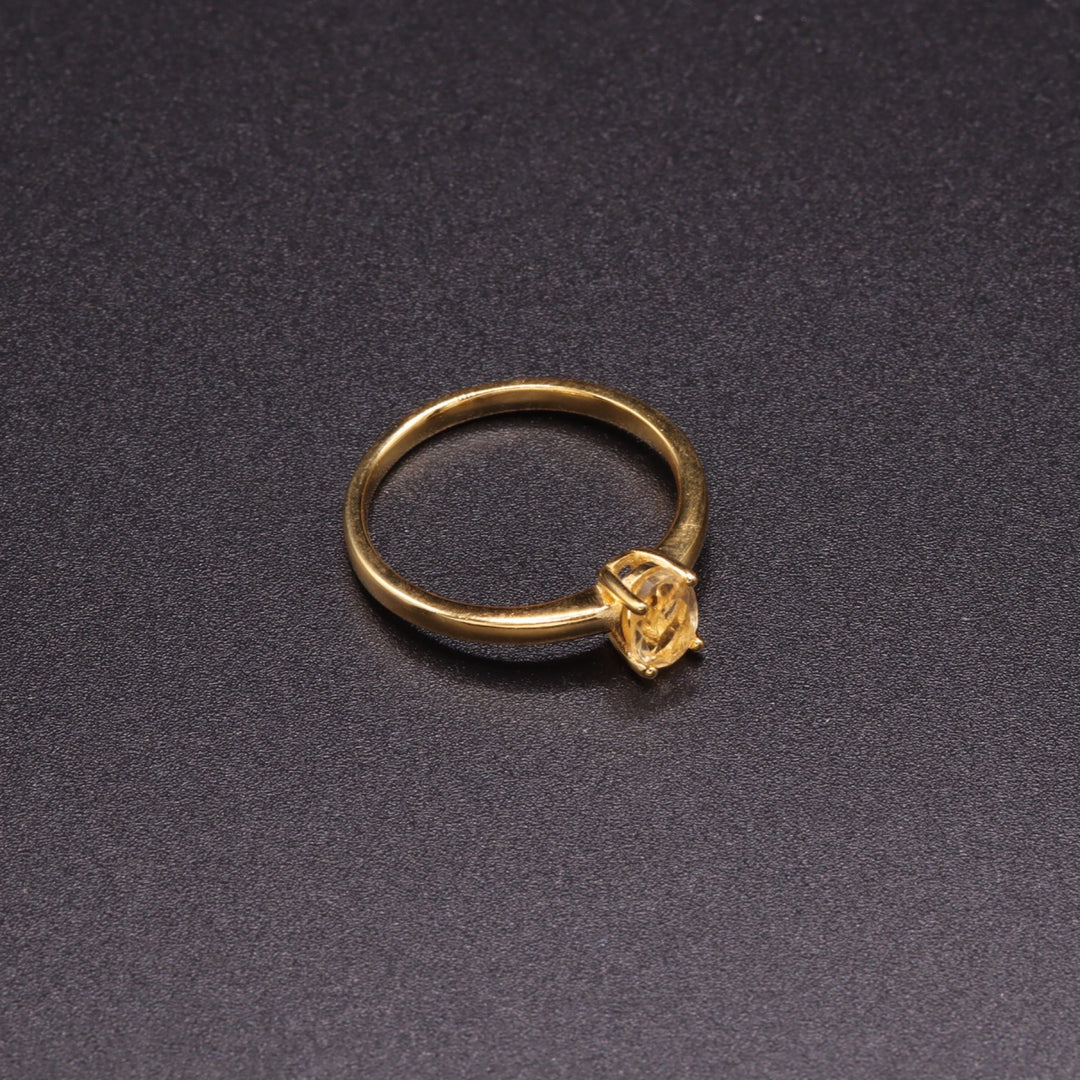 Queen Citrin Ring