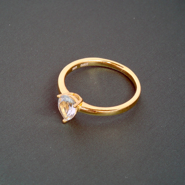 Empress Aquamarine Ring