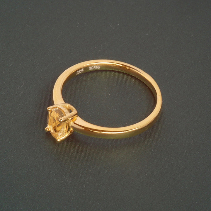 Queen Citrin Ring